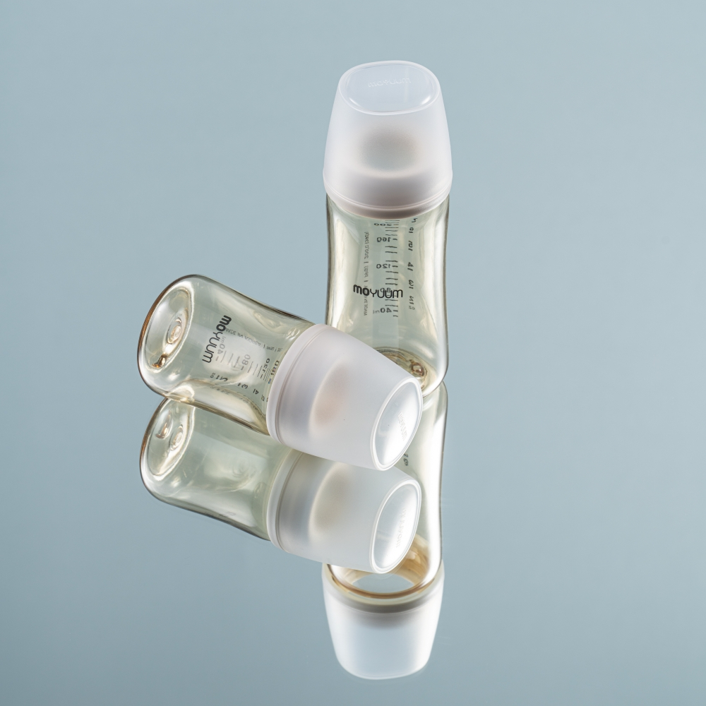 Bình sữa PPSU Moyuum - 80/170/270/330ml - Mẫu trơn - Thế hệ 3 - BS - 17313970518