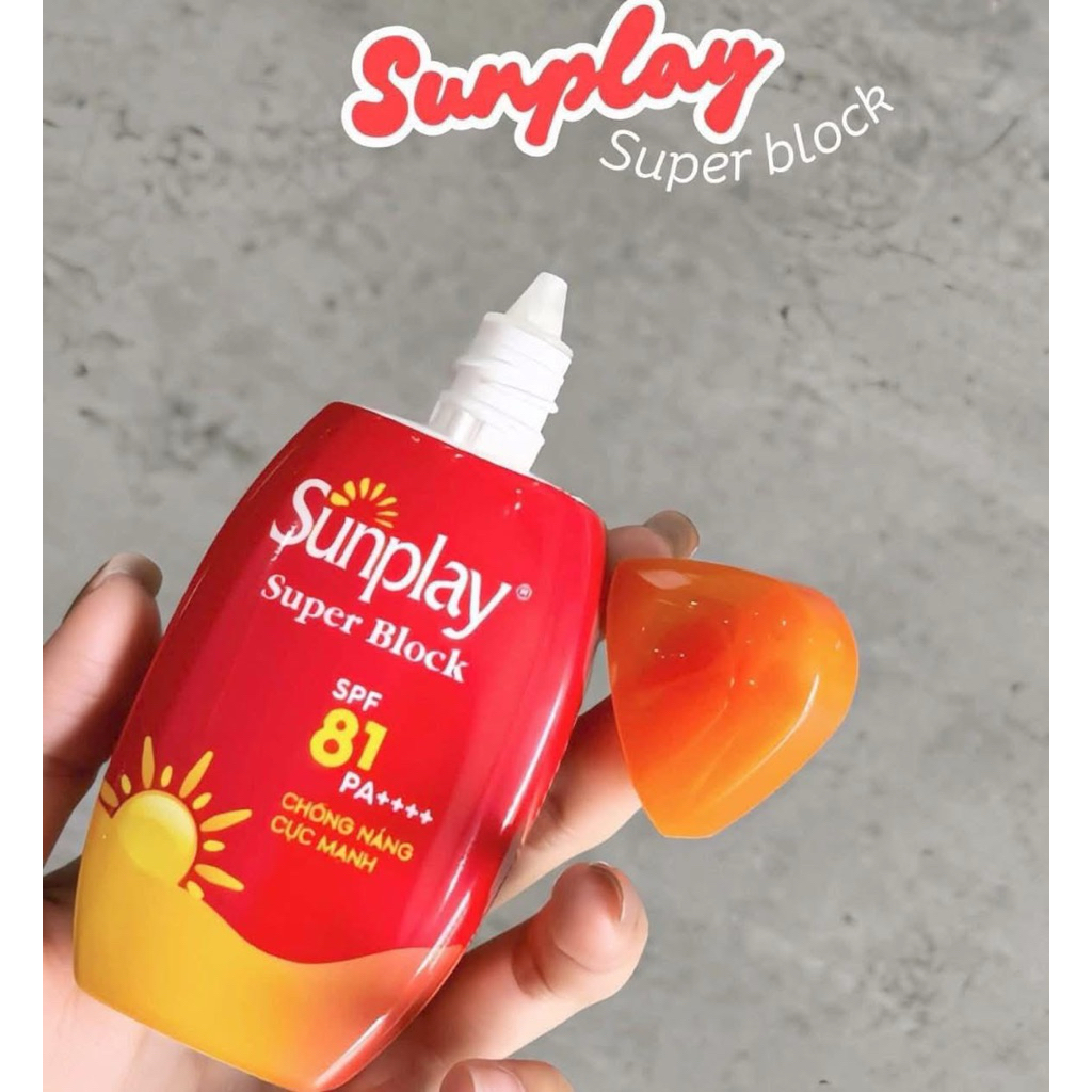 Kem Chống Nắng Sunplay Đỏ Super Block
