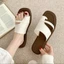 Dép Kẹp Nữ Quai Ngang, Dép Xỏ Ngón Chất Liệu Nhựa Cao Su Đế Bẹt Chống Trơn Chống Nước
