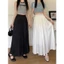 Chân váy dài Maxi 2 lớp dáng xoè cạp chun chất Lụa Kate mềm mại 2 lớp xếp ly bồng bềnh | KHAO BOUTIQUE