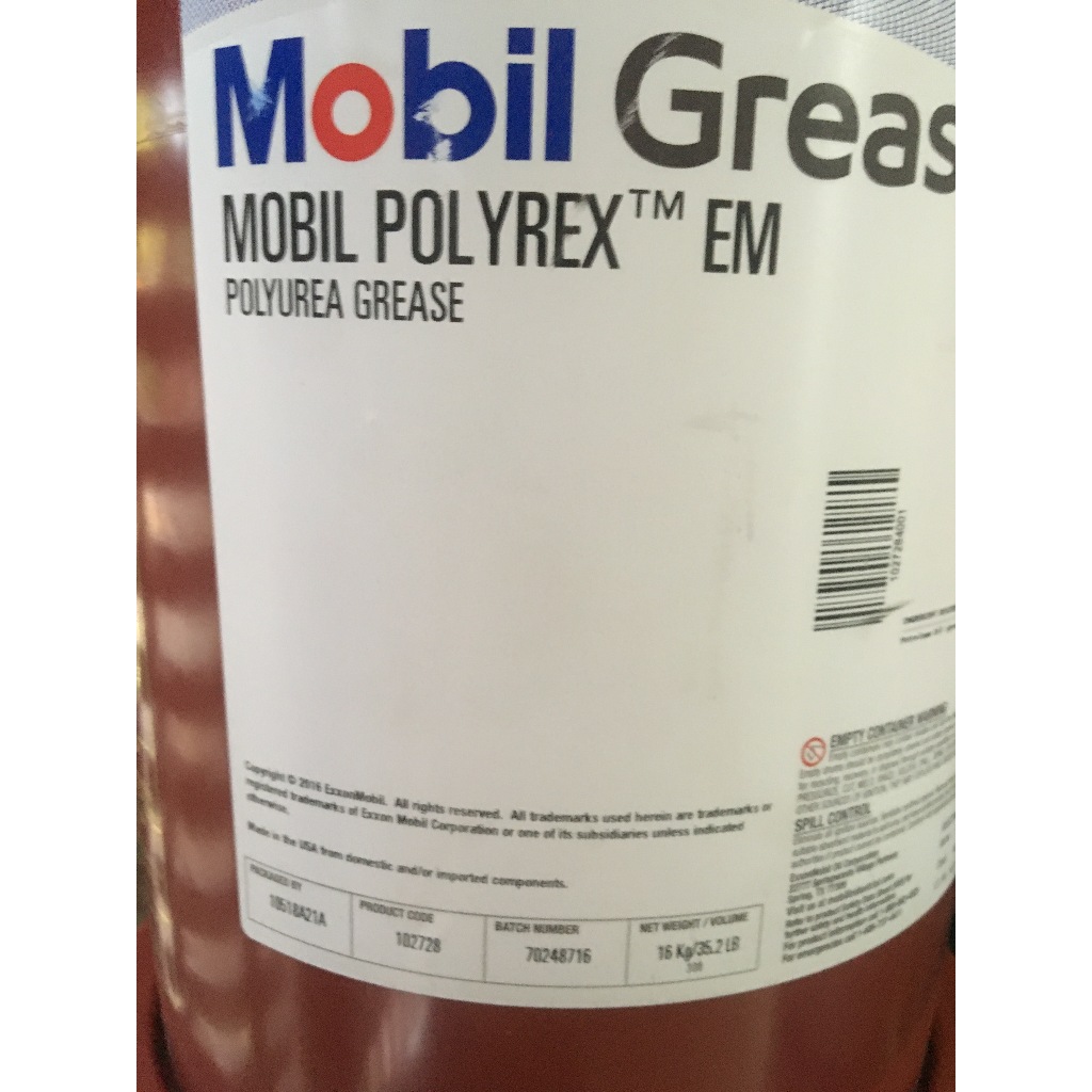 MỠ MOBIL POLYREX EM 16Kg | Shopee Việt Nam