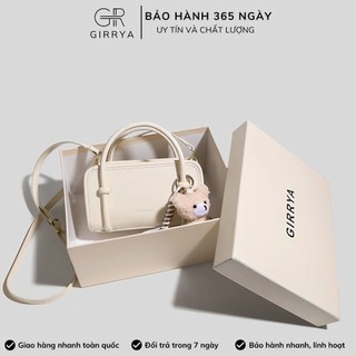 [Full Box] Túi đeo chéo nữ GIRRYA M65 - Túi xách nữ vuông nhỏ đa dạng kiểu đeo size 21cm tặng kèm móc khoá mẫu mới 2025