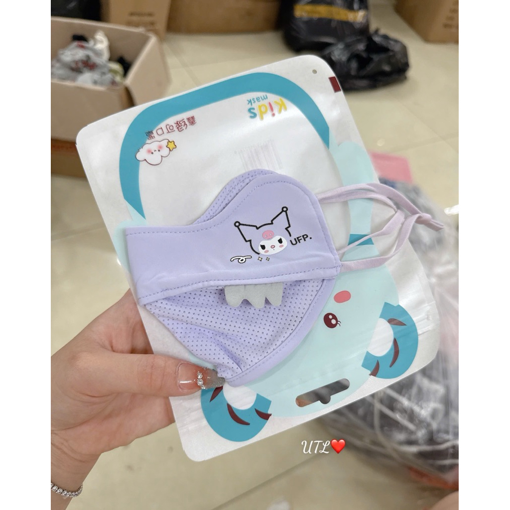 Khẩu trang chống nắng thông hơi cho bé