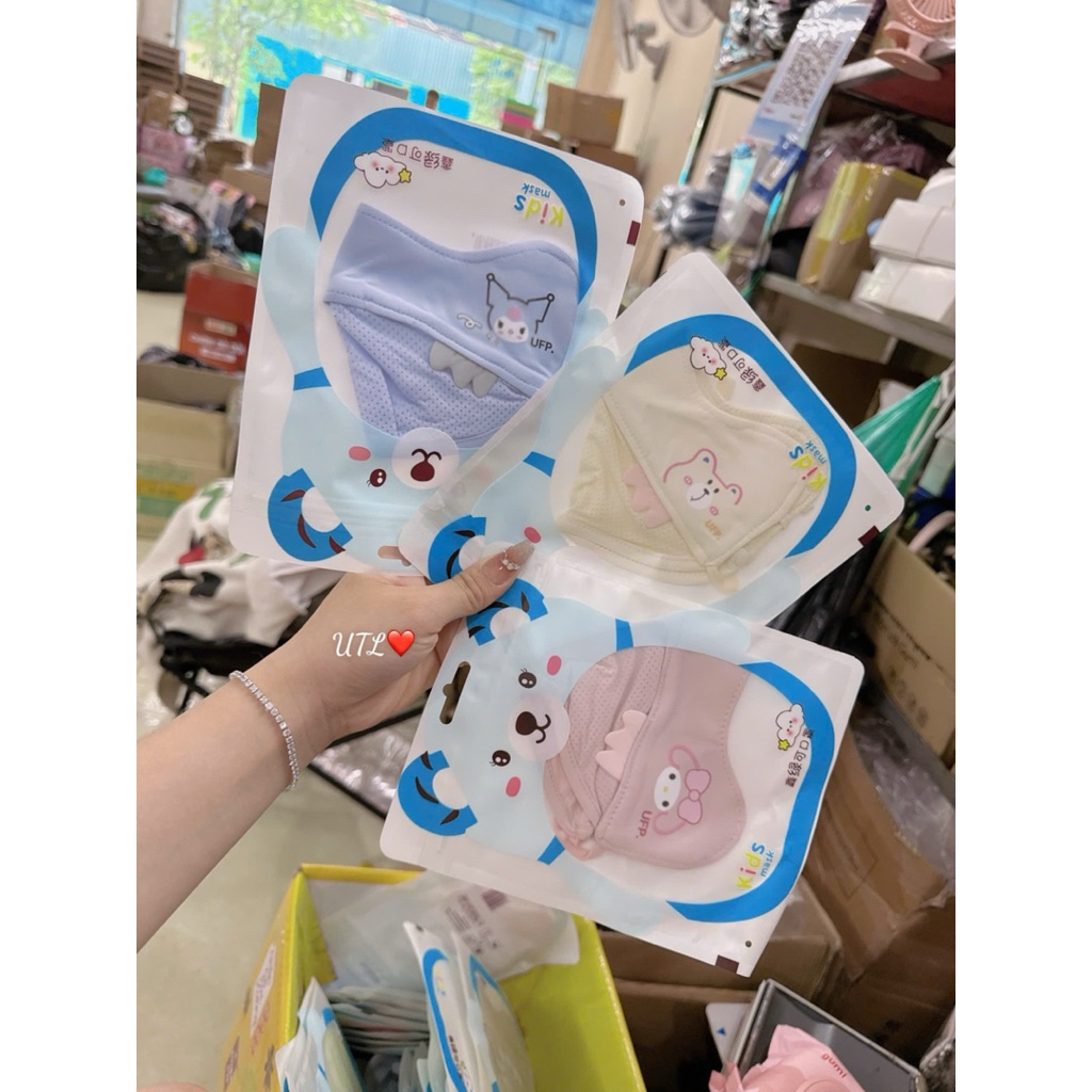 Khẩu trang chống nắng thông hơi cho bé