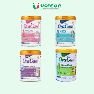 Sữa Bột Công Thức Oracare Tăng cường miễn dịch, tăng cân khỏe mạnh cho bé 0-10 tuổi lon 900G