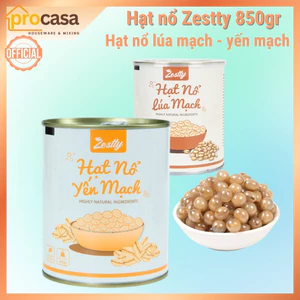 Zestty - Hạt nổ lúa mạch - Yến mạch 850gr sử dụng làm topping trà - trà sữa,...