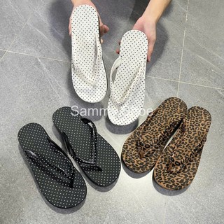 [Cao 4 Phân-Tăng size] DÉP XỎ NGÓN DÉP KẸP DÉP LÀO NỮ CAO 4 PHÂN TRƠN HỌA TIẾT BASIC THỜI TRANG GIỚI TRẺ