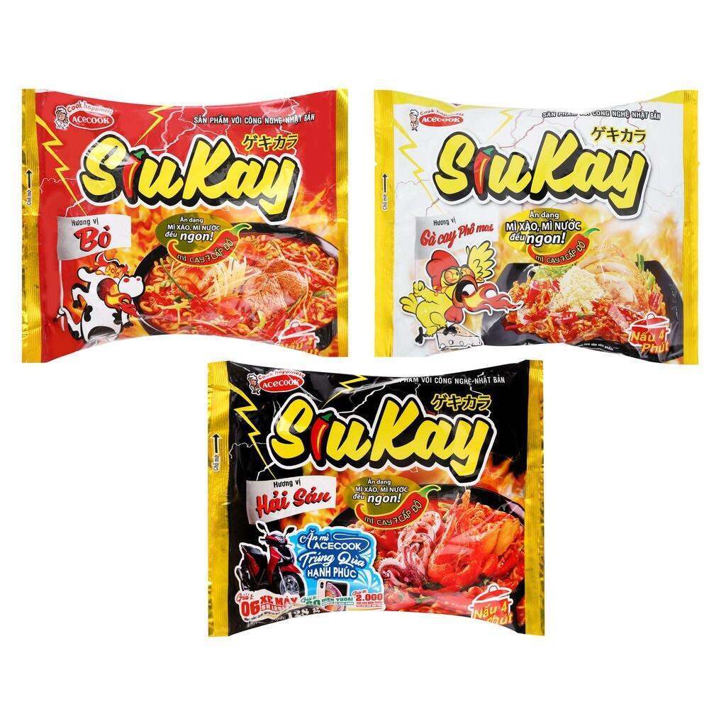 Siukay - Mì Cay 7 Cấp Độ Chính Hãng, Giá Tốt, Đảm Bảo | Shopee Việt Nam
