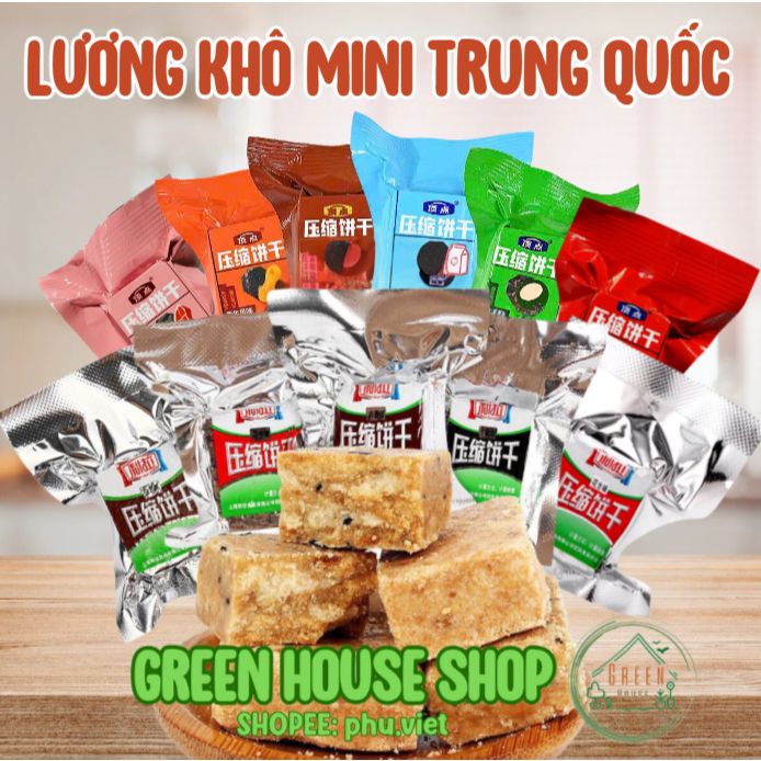 Gói 500GR Lương Khô Mini Lila Trung Quốc Mix Sẵn Các Vị Dinh Dưỡng Và ...
