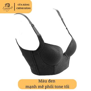 Áo Ngực Bản To ADH-99 Lamagie/Ôm Mỡ Lưng Nách Nâng Ngực Đẹp/Không Lộ Dấu Áo/Phù Hợp Vòng 1 Vừa Và Nhỏ
