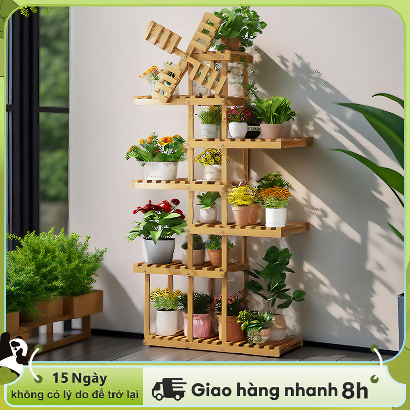 Giá Để Chậu Hoa Hình Cối Xay Gió Kệ Mini Trang Trí Ban Công Chất Lượng ...
