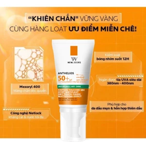 Kem Chống Nắng Số 20,Khô và không dính,Phù hợp với mọi loại da,SPF50+++++ 50ml