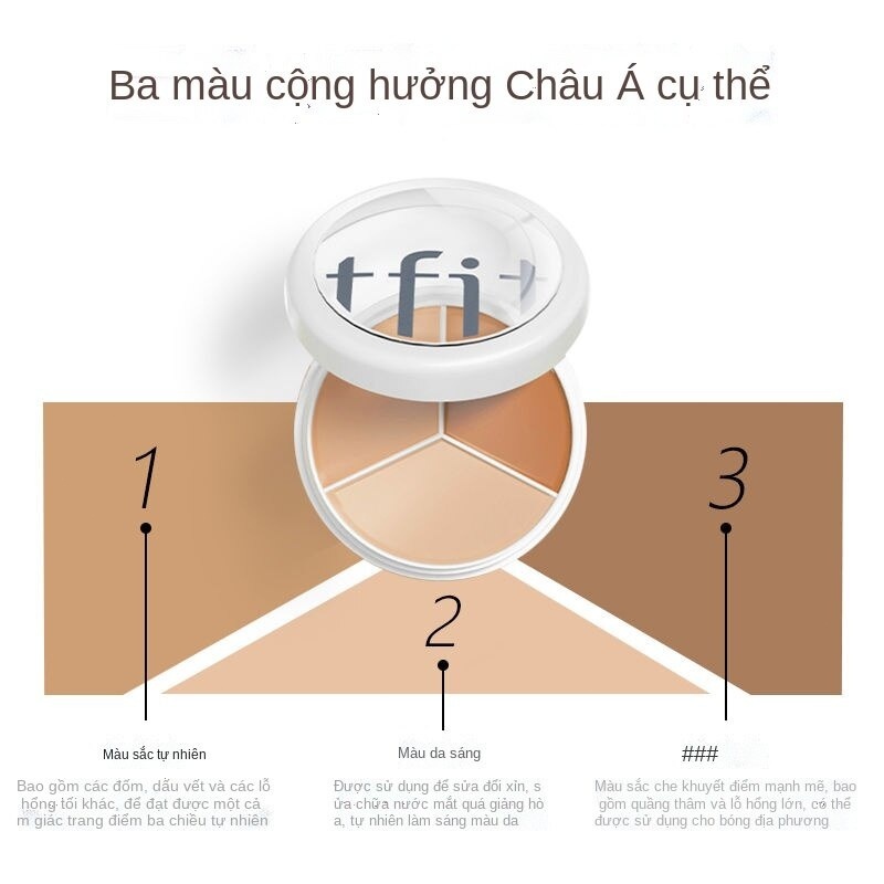 Che Khuyết Điểm TFIT-Y7,Ba màu,Sức mạnh che phủ mạnh mẽ,15g,01 Neutral