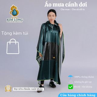 ÁO MƯA CÁNH DƠI HAI DA CÓ VIỀN PHẢN QUANG - ĐẢM BẢO CHÍNH HÃNG VÀ CHẤT LƯỢNG