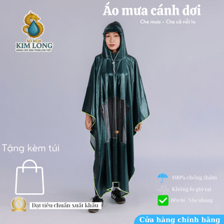 ÁO MƯA CÁNH DƠI HAI DA CÓ VIỀN PHẢN QUANG - ĐẢM BẢO CHÍNH HÃNG VÀ CHẤT LƯỢNG