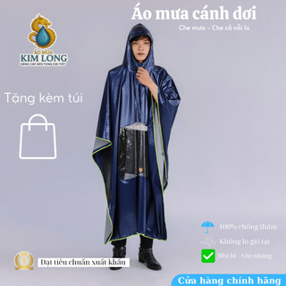 ÁO MƯA CÁNH DƠI HAI DA CÓ VIỀN PHẢN QUANG - ĐẢM BẢO CHÍNH HÃNG VÀ CHẤT LƯỢNG
