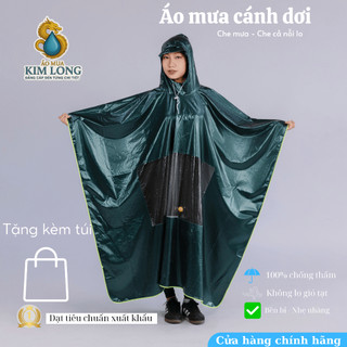 ÁO MƯA CÁNH DƠI HAI DA CÓ VIỀN PHẢN QUANG - ĐẢM BẢO CHÍNH HÃNG VÀ CHẤT LƯỢNG
