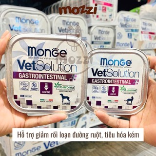 Pate cho chó mèo Monge Vetsolution chức năng Sỏi Thận - Tiêu hóa - Da lông - Tiết niệu - Phục hồi miễn dịch
