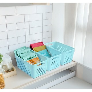 [Sản phẩm mới] Rổ nhựa đa dụng MATSU, nhựa PP nguyên sinh cao cấp, đựng thực phẩm, vật dụng đa năng