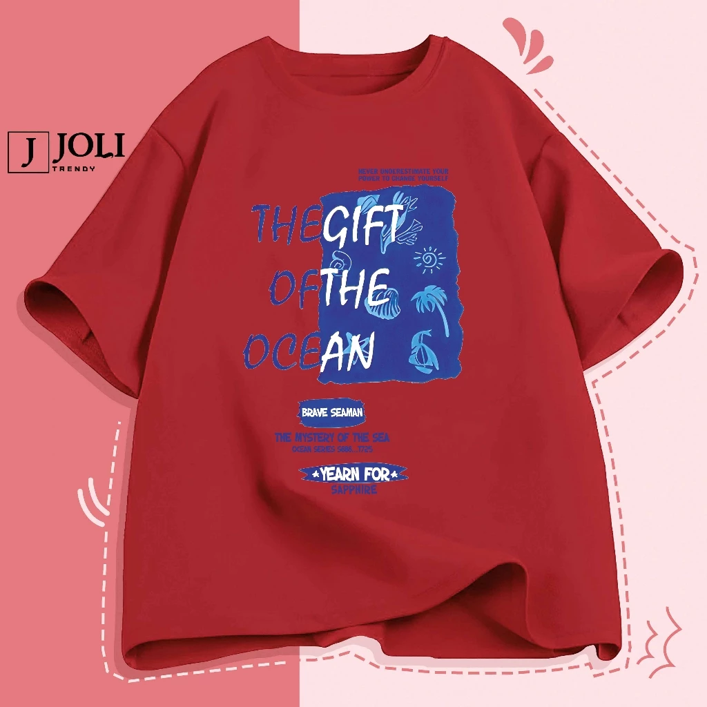 Áo Thun Unisex Tay Lỡ By JOLI Mèo Summer thumbnail 6