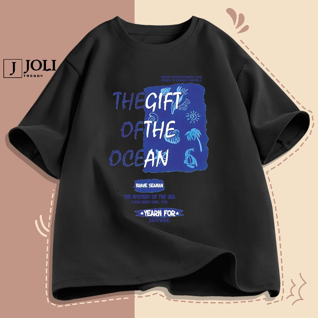 Áo Thun Unisex Tay Lỡ By JOLI Mèo Summer thumbnail 7