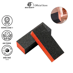 Buffer Mỹ chuyên dụng làm móng nail - Phao dũa móng chà mịn chính hãng, nhỏ gọn