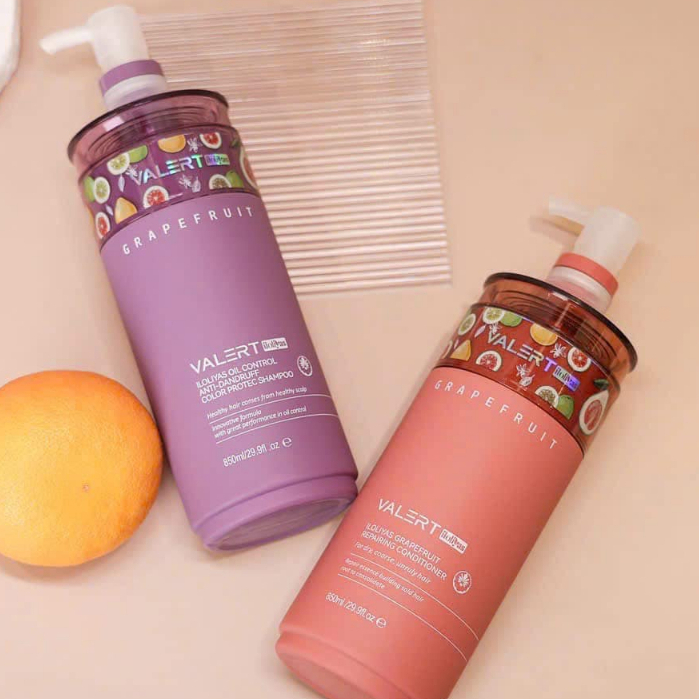 Combo Dầu Gội Xả Bưởi GRAPEFRUIT 850ml | Hỗ Trợ Giảm Gãy Rụng, Làm Sạch Da Đầu, Tóc Mềm Mượt.