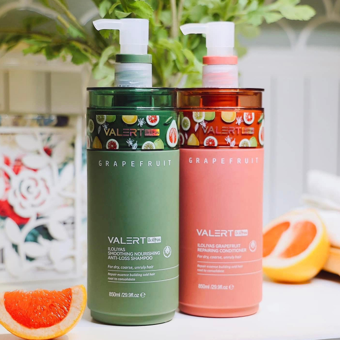 Combo Dầu Gội Xả Bưởi GRAPEFRUIT 850ml | Hỗ Trợ Giảm Gãy Rụng, Làm Sạch Da Đầu, Tóc Mềm Mượt.