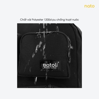 Balo nữ cao cấp Natoli đi học, thời trang cute hàn quốc nhiều ngăn Balo nữ Dynamic Backpack B1