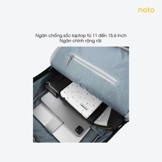 Balo nữ cao cấp Natoli đi học, thời trang cute hàn quốc nhiều ngăn Balo nữ Dynamic Backpack B1