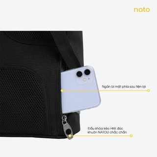Balo du lịch nam nữ Natoli to, đẹp, chống nước đựng đồ đi phượt Balo Discovery Backpack B3