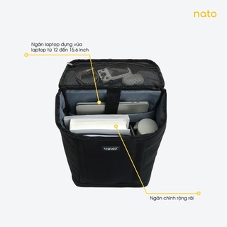 Balo du lịch nam nữ Natoli to, đẹp, chống nước đựng đồ đi phượt Balo Discovery Backpack B3