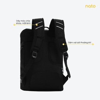 Balo du lịch nam nữ Natoli to, đẹp, chống nước đựng đồ đi phượt Balo Discovery Backpack B3
