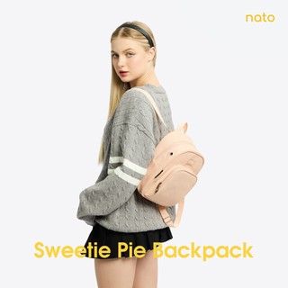 Balo mini nữ Natoli chính hãng đi chơi, thời trang hàn quốc cute Balo Sweetie Pie Backpack B6