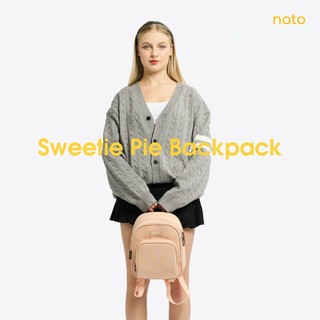 Balo mini nữ Natoli chính hãng đi chơi, thời trang hàn quốc cute Balo Sweetie Pie Backpack B6