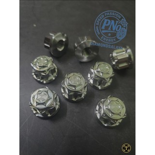 DIAMOND - TÁN SALAYA HỞ - BÍT ĐẦU (6li - 12li) GẮN cho nhiều vị trí trên xe - INOX304
