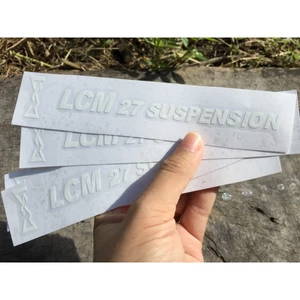 Cặp 2 tem LCM 27 Suspension dán phuộc, đổi màu theo ý. Decal cao cấp chống nước, không lo bong tróc