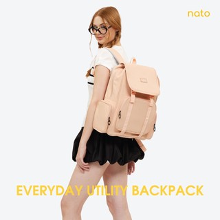 Balo thời trang chính hãng Natoli nam nữ đẹp, nhiều ngăn, chống thấm nước đi học - Everyday Utility Backpack B19