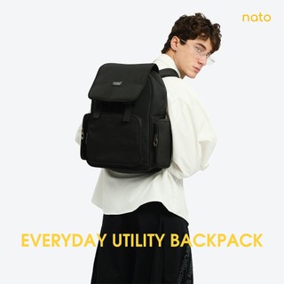 Balo thời trang chính hãng Natoli nam nữ đẹp, nhiều ngăn, chống thấm nước đi học - Everyday Utility Backpack B19
