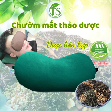 Túi chườm mắt thảo dược-Chườm mắt thảo dược (lò vi sóng)-Chườm mắt giảm thâm quầng, giúp thư giãn, ngủ ngon