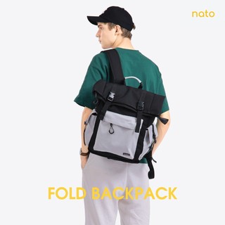 Balo đựng laptop chống nước Natoli đi phượt, du lịch nhiều ngăn cao cấp Balo FOLD BACKPACK B10