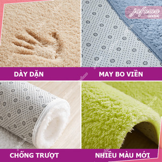 Thảm lông phòng ngủ,thảm trải sàn phòng khách cao cấp to 1m6x2m ,1mx1m6 |JAFUMA|