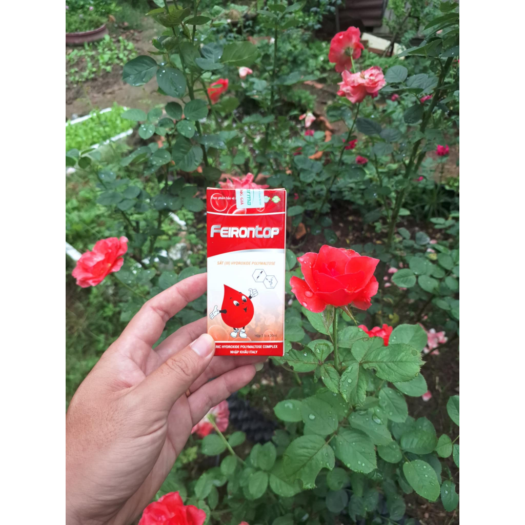 [FREE SHIP] Sắt Nhỏ Giọt - Bổ Sung Sắt - FEIRONROP (Lọ 30ml Nhỏ Giọt)