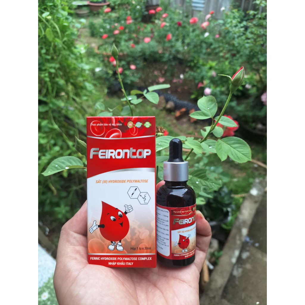 [FREE SHIP] Sắt Nhỏ Giọt - Bổ Sung Sắt - FEIRONROP (Lọ 30ml Nhỏ Giọt)