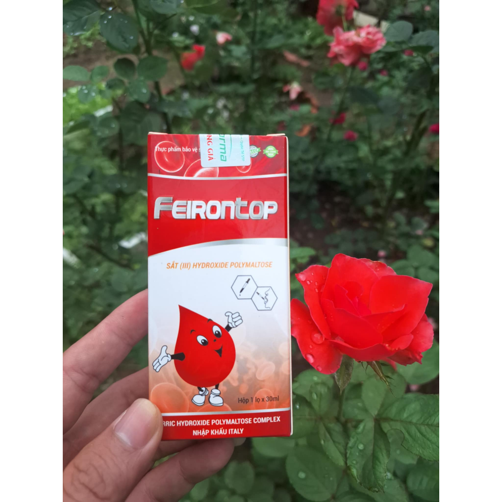 [FREE SHIP] Sắt Nhỏ Giọt - Bổ Sung Sắt - FEIRONROP (Lọ 30ml Nhỏ Giọt)