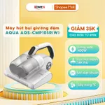 Máy hút bụi giường nệm có dây AQUA AQS-CMP105R(W)-VN - Công suất 400W, Lực hút 14K PA, Đèn UV diệt khuẩn, Bảo hành 12 th — ảnh 1