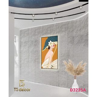 Phông nền livestream TS Decor dạng góc giúp không gian rộng rãi in 3D/5D đủ kích thước