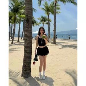 ˙✧˖°📷 ༘ ⋆｡˚Trendy không cần cố : SET ÁO CỔ YẾM + CHÂN VÁY TẦNG VOAN ( IB EM LẤY ẢNH SÀN Ạ ) SP022152 🔥𝐌𝐄𝐎𝐈𝐍𝐃𝐀𝐇𝐎𝐔𝐒𝐄🔥