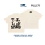 Áo thun BOXY - 100% cotton - ĐL 260G - Mẫu 74