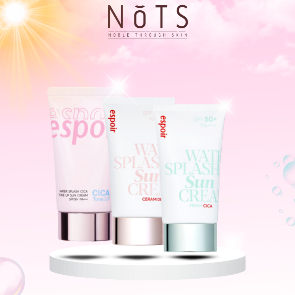 Kem Chống Nắng Espoir Water Splash Sun Cream Cica Tone Up/ Ceramide/ Fresh Cica SPF50+ PA++++